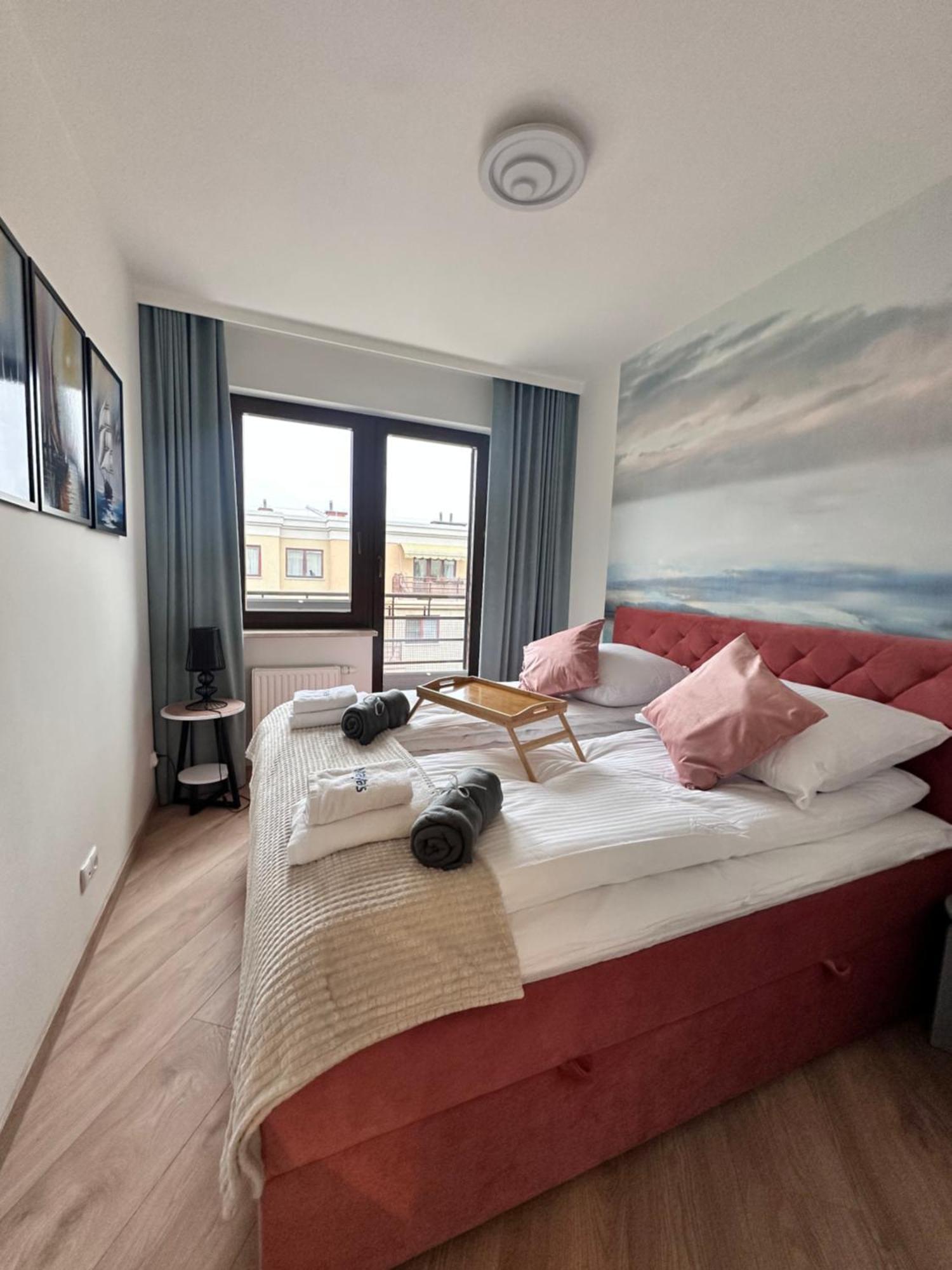 Maya'S Flats & Resorts 105 - Przestronny Apartament Przy Parku Regana Blisko Plazy 格但斯克 外观 照片